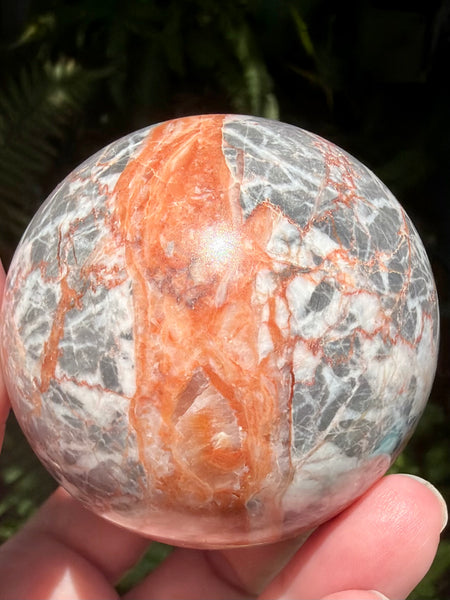 Spider Web Jasper Sphere