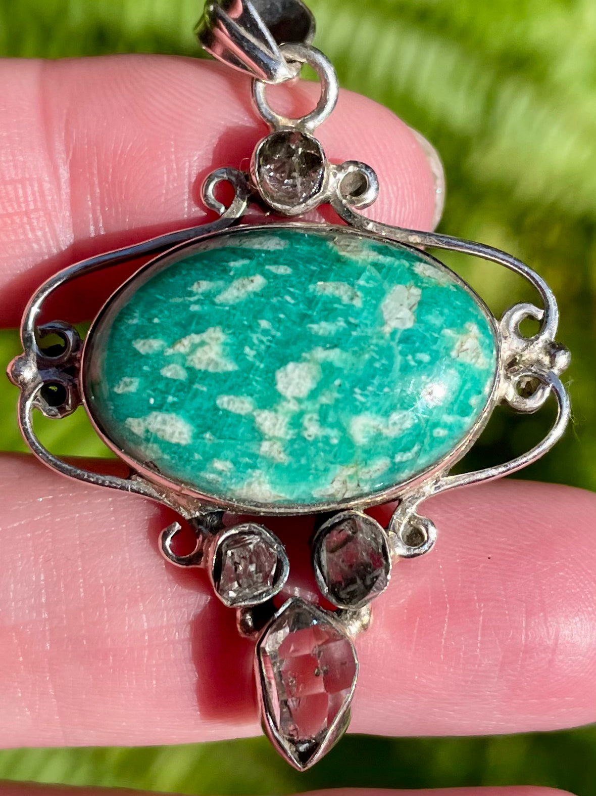 Herkimer 2025 diamond pendant