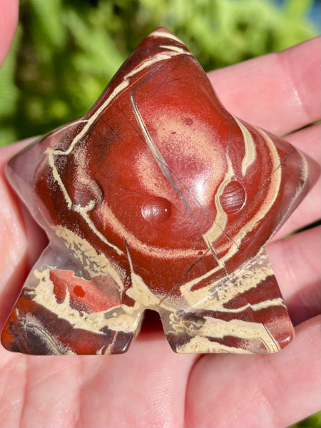 Brecciated Red Jasper Starman Wish Buddy - Morganna’s Treasures