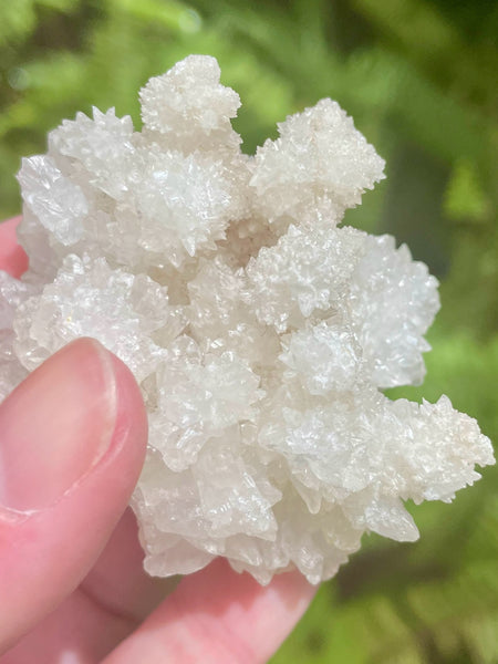 Fluorescent White Aragonite - Morganna’s Treasures 