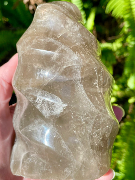 Gorgeous Smoky Quartz Flame - Morganna’s Treasures
