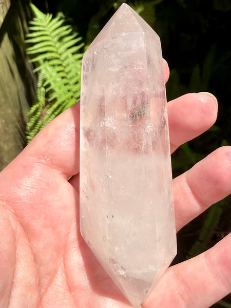 Double-Terminated Clear Quartz Wand - Morganna’s Treasures