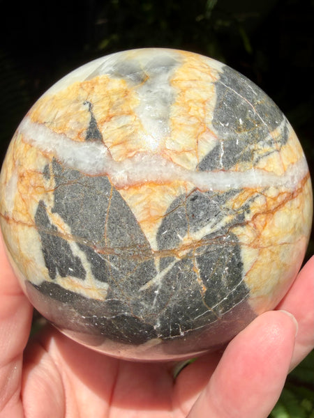 Zebra Jasper Sphere