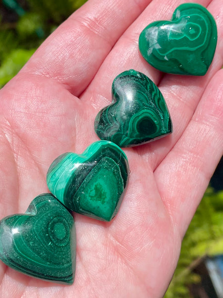 Malachite Hearts - Morganna’s Treasures