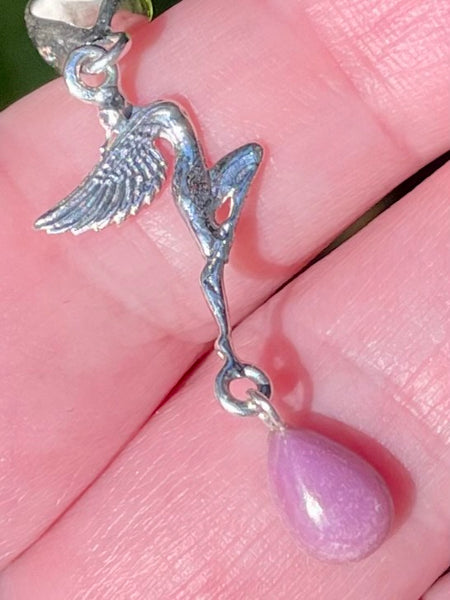 Purpurite Fairy Pendant