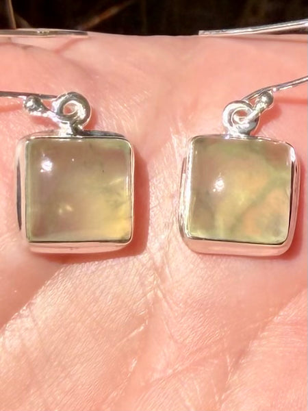 Prehnite Earrings - Morganna’s Treasures