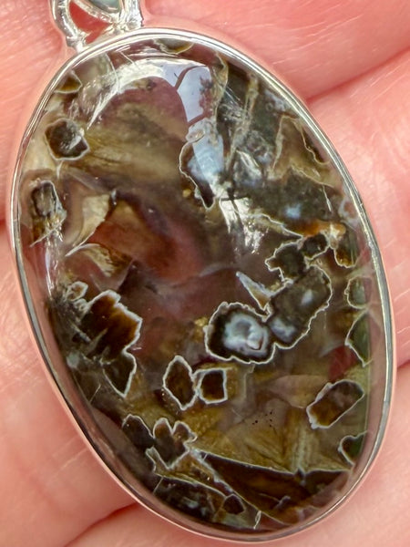 Turkish Tube Agate Pendant