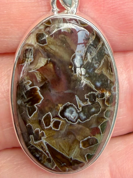 Turkish Tube Agate Pendant