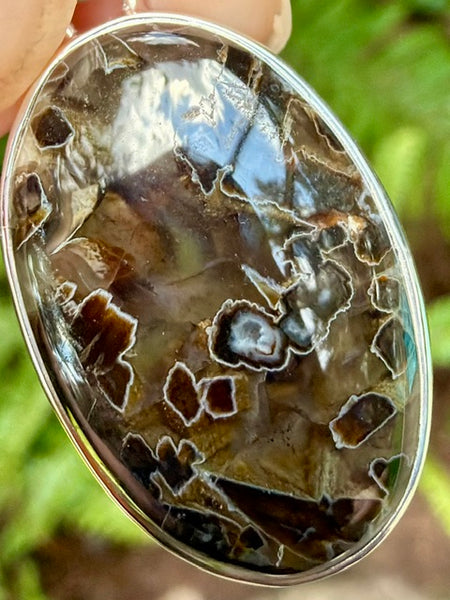 Turkish Tube Agate Pendant