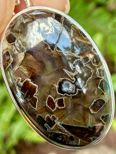Turkish Tube Agate Pendant