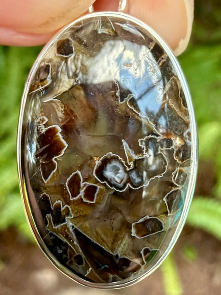 Turkish Tube Agate Pendant