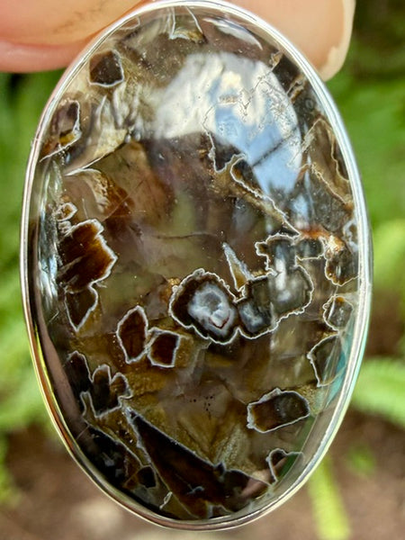 Turkish Tube Agate Pendant