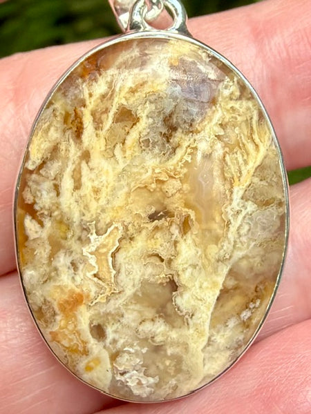 Graveyard Plume Agate Pendant - Morganna’s Treasures