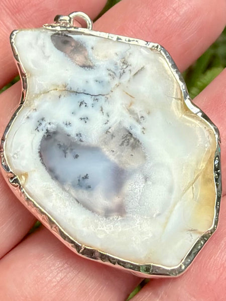 Merlinite (Dendritic Opal) Pendant - Morganna’s Treasures