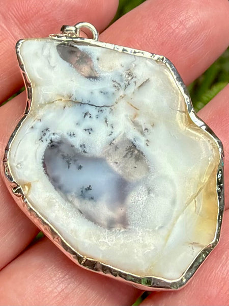 Merlinite (Dendritic Opal) Pendant - Morganna’s Treasures