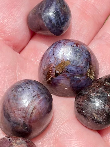 Gorgeous Star Ruby Tumbled Stones - Morganna’s Treasures