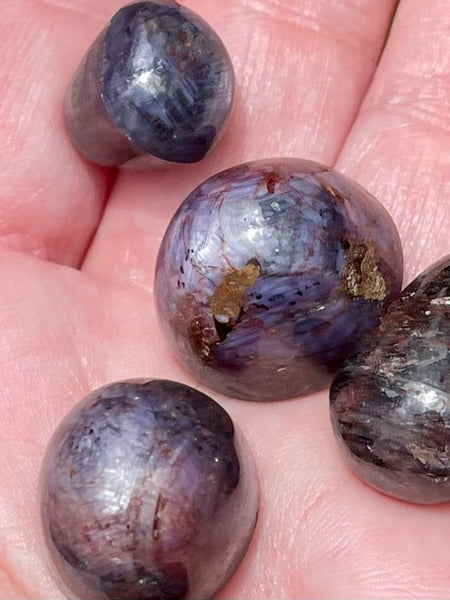 Gorgeous Star Ruby Tumbled Stones - Morganna’s Treasures