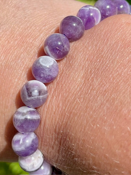 Chevron Amethyst Bracelet - Morganna’s Treasures