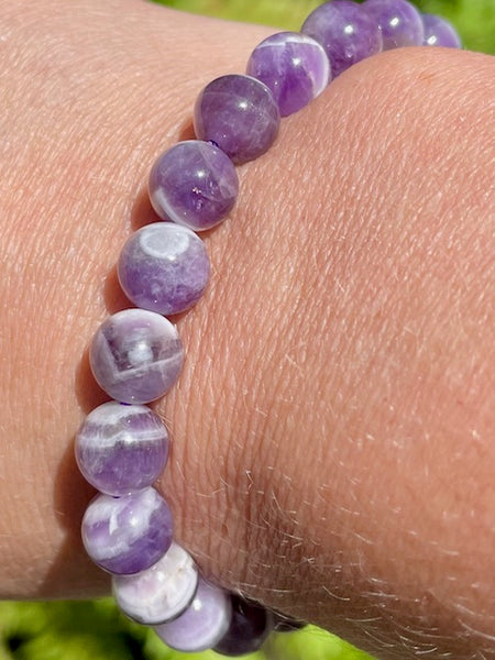 Chevron Amethyst Bracelet - Morganna’s Treasures
