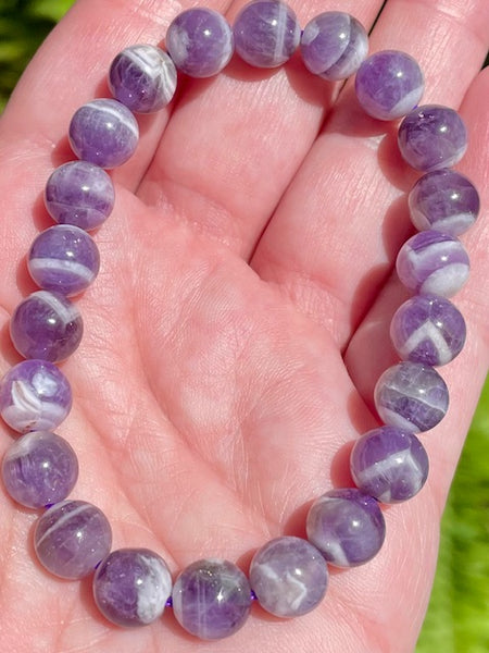 Chevron Amethyst Bracelet - Morganna’s Treasures