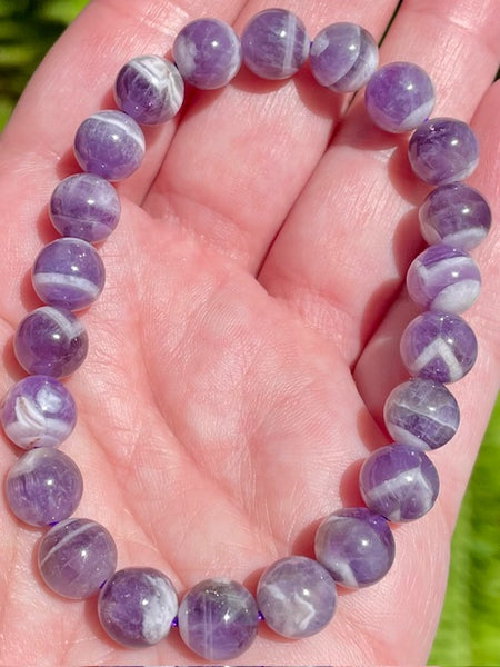 Chevron Amethyst Bracelet - Morganna’s Treasures