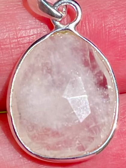 Faceted Moonstone Pendant - Morganna’s Treasures