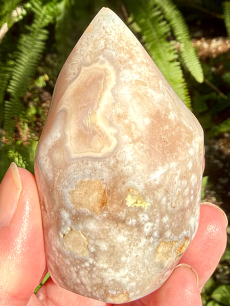 Flower Agate Flame - Morganna’s Treasures