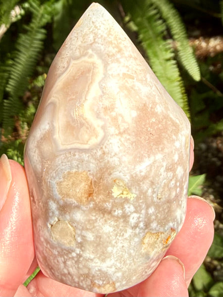 Flower Agate Flame - Morganna’s Treasures