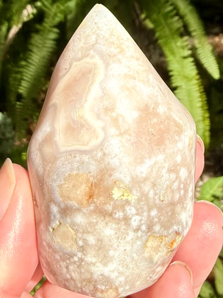 Flower Agate Flame - Morganna’s Treasures