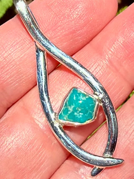 Sleeping Beauty Turquoise Pendant - Morganna’s Treasures