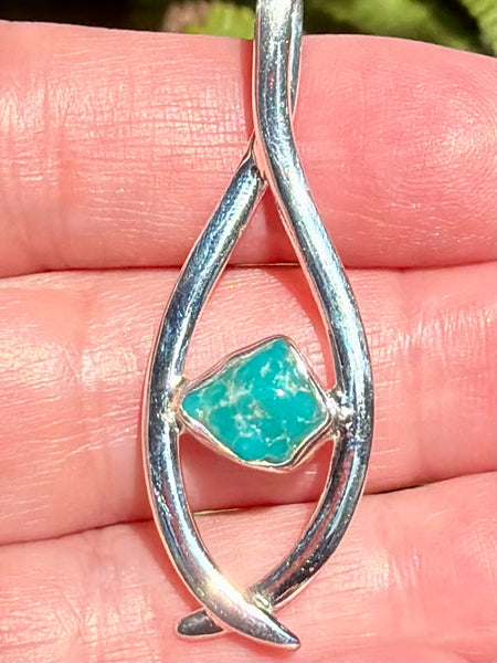 Sleeping Beauty Turquoise Pendant - Morganna’s Treasures