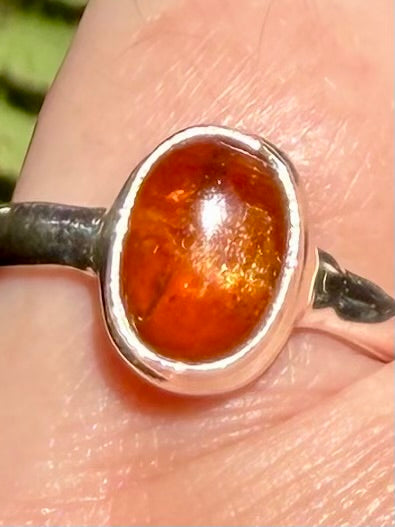 Orange Kyanite Ring Size 8 - Morganna’s Treasures