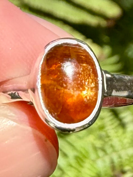 Orange Kyanite Ring Size 8 - Morganna’s Treasures