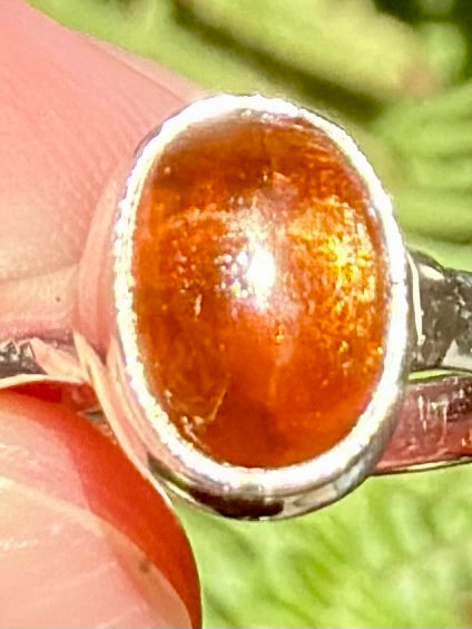 Orange Kyanite Ring Size 8 - Morganna’s Treasures