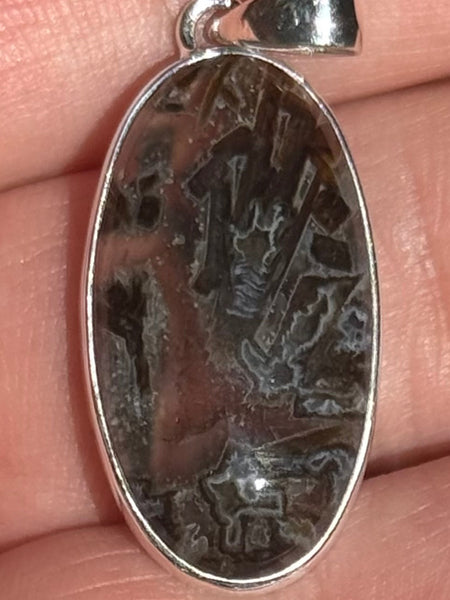 Turkish Tube Agate Pendant