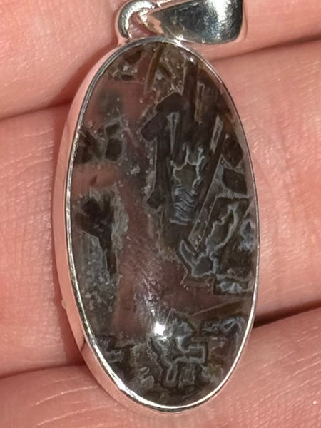 Turkish Tube Agate Pendant