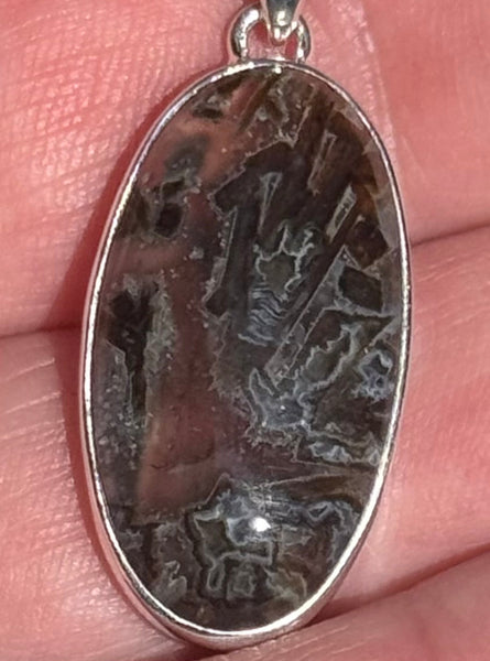 Turkish Tube Agate Pendant