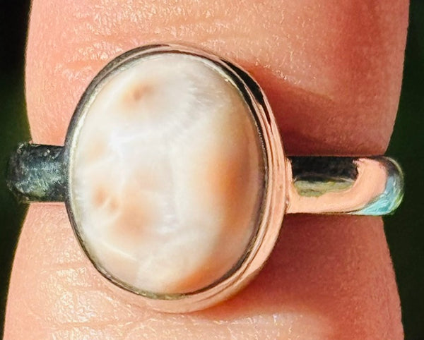 Natrolite Ring Size 6