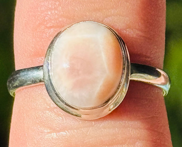 Natrolite Ring Size 6.5
