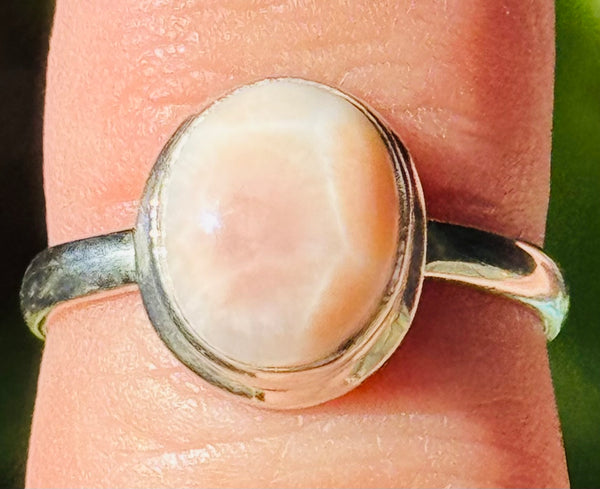 Natrolite Ring Size 6.5