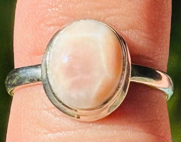 Natrolite Ring Size 6.5
