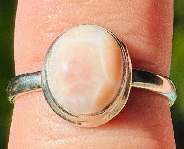 Natrolite Ring Size 6.5
