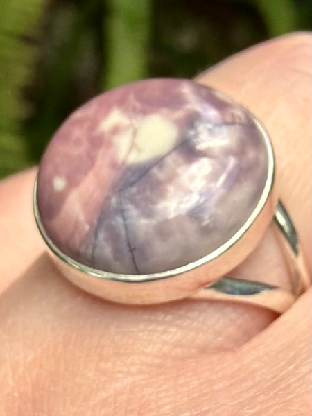 Porcelain Jasper Ring Size 8.5
