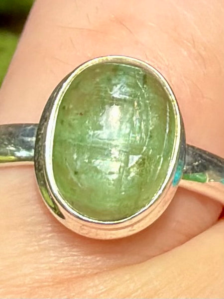 Green Kyanite Ring Size 8 - Morganna’s Treasures