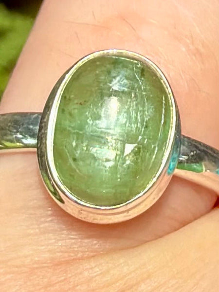 Green Kyanite Ring Size 8 - Morganna’s Treasures