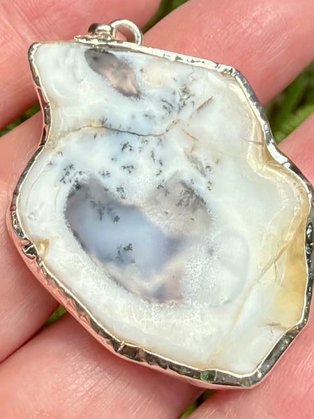 Merlinite (Dendritic Opal) Pendant - Morganna’s Treasures
