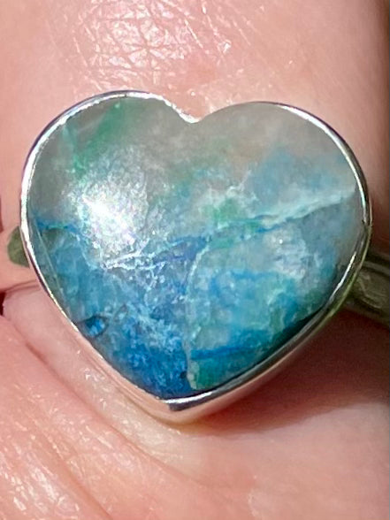 Quantum Quattro Heart Ring Size 10 - Morganna’s Treasures 