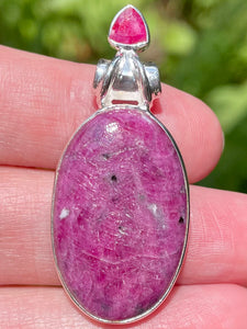 African Ruby and Ruby Pendant - Morganna’s Treasures 