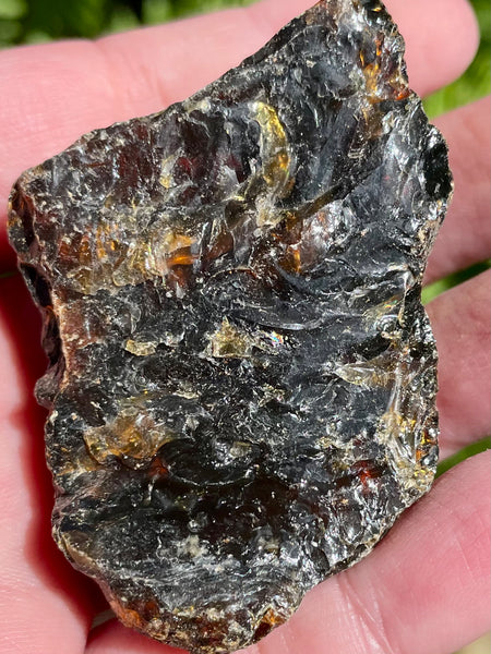 Amber Palm Stone - Morganna’s Treasures 