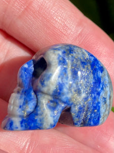 Small Lapis Lazuli Skull - Morganna’s Treasures 